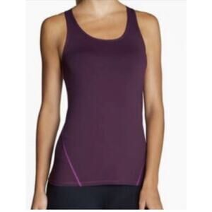 Fabletics Dark Plum Leon Racerback Tank M